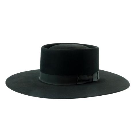 Rodeo King Reno 5X 4"Brim Black Felt Hat